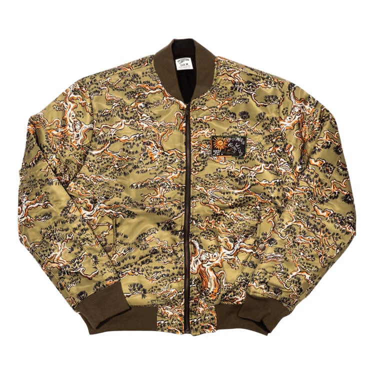 Billionaire Boys Club Phoenix Reversible Bomber Jacket Olive Drab