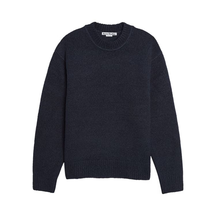 Acne Studios Crewneck Sweater Navy