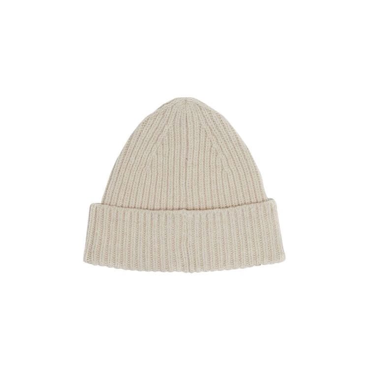 Acne Studios Kids Wool Knit Beanie Oatmeal Melange