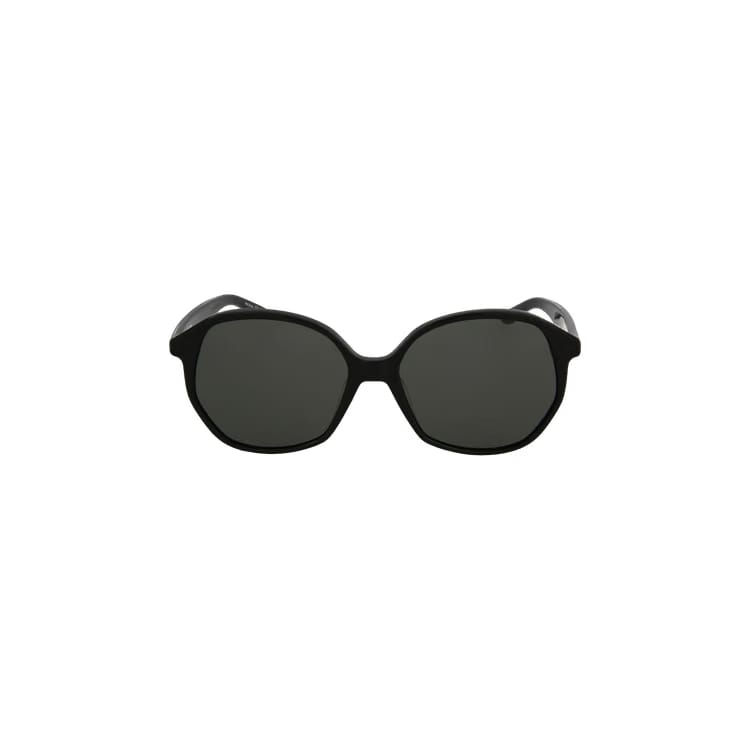 Balenciaga Round Frame Acetate Sunglasses Black/Grey