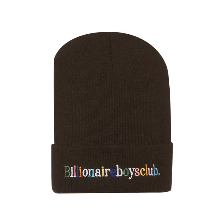 Billionaire Boys Club Alphabet Beanie Black