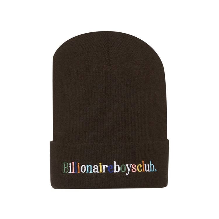 Billionaire Boys Club Alphabet Beanie Black