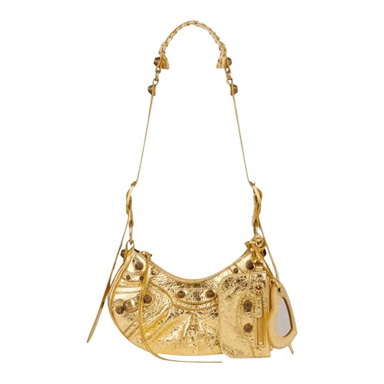 Balenciaga Le Cagole XS Shoulder Bag Gold