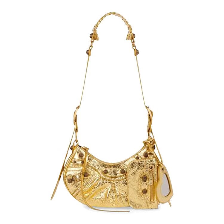 Balenciaga Le Cagole XS Shoulder Bag Gold