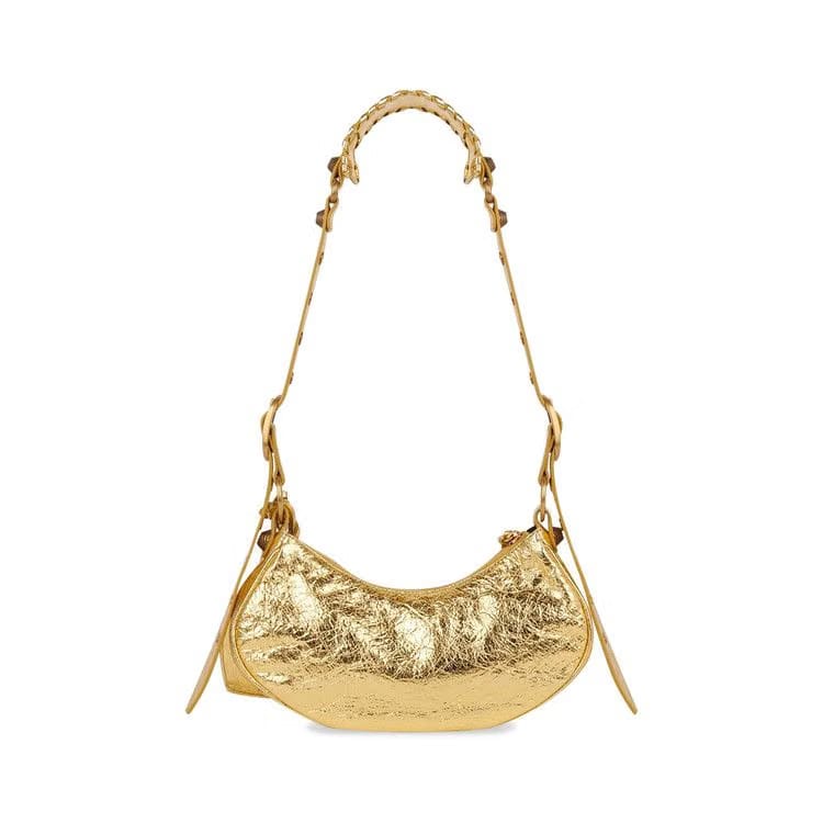 Balenciaga Le Cagole XS Shoulder Bag Gold