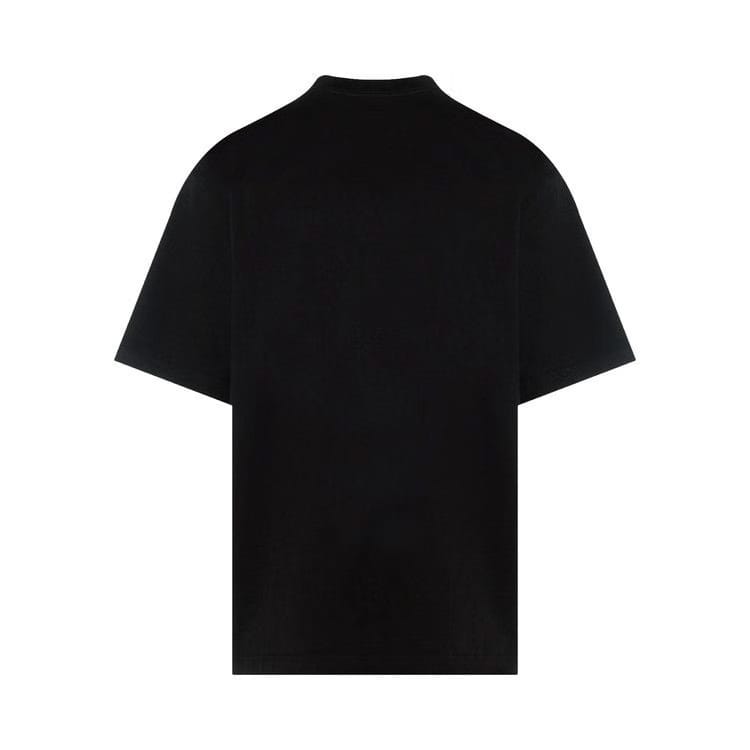 Balenciaga Medium Fit T-Shirt Black/White