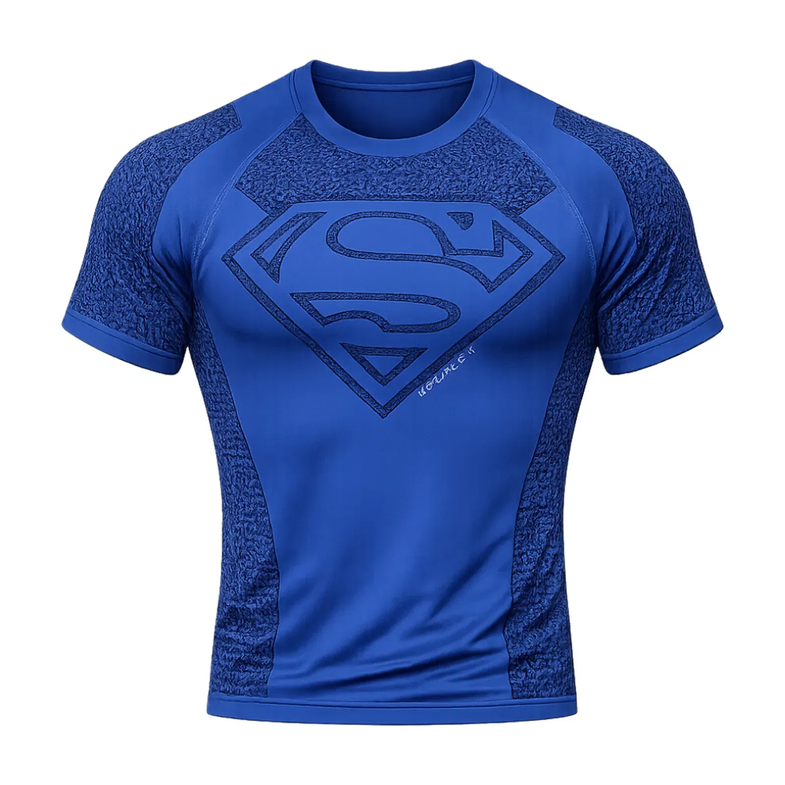 YoungLA x Superman Compression Tees Blue