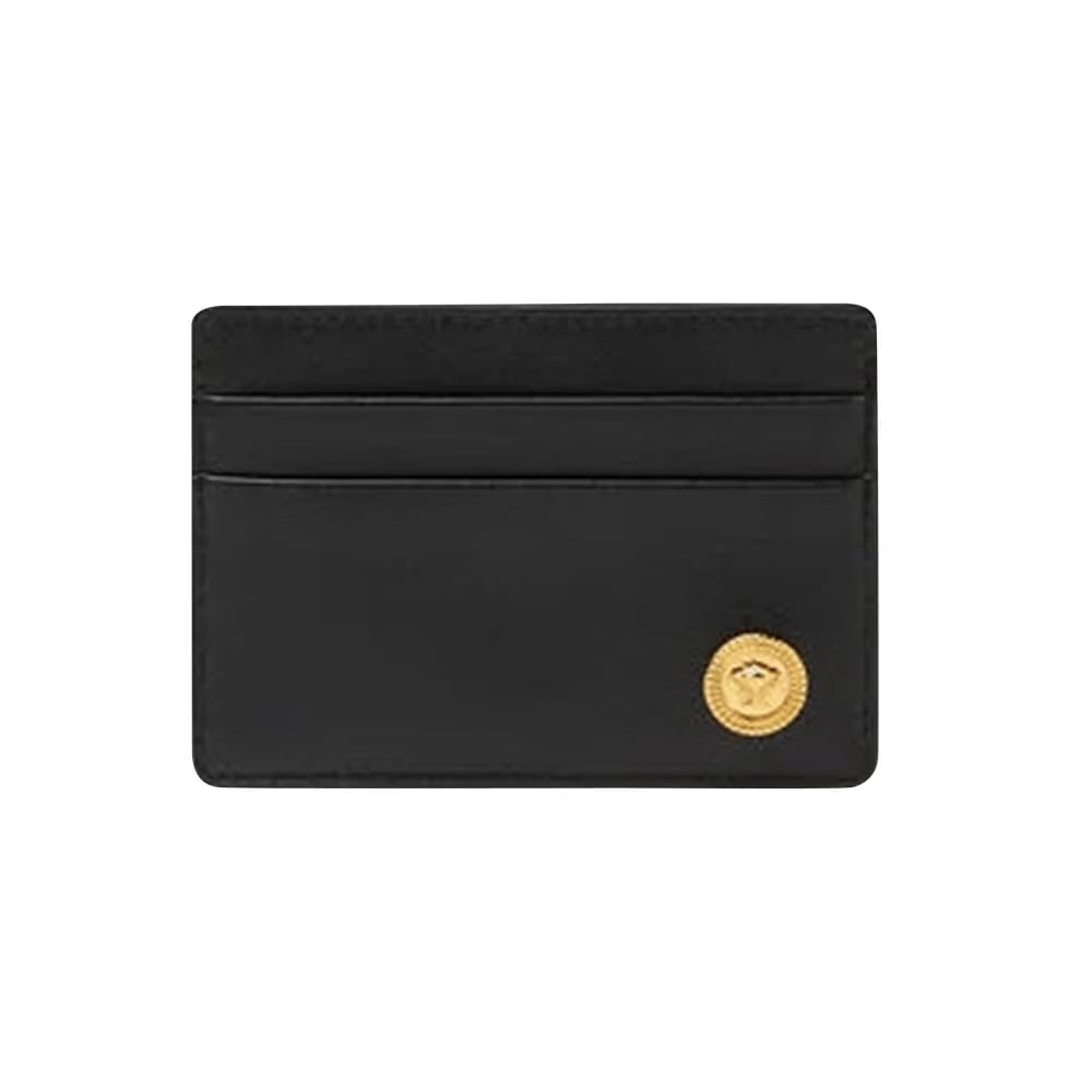 Versace Medusa Biggie Card Holder Black/Gold
