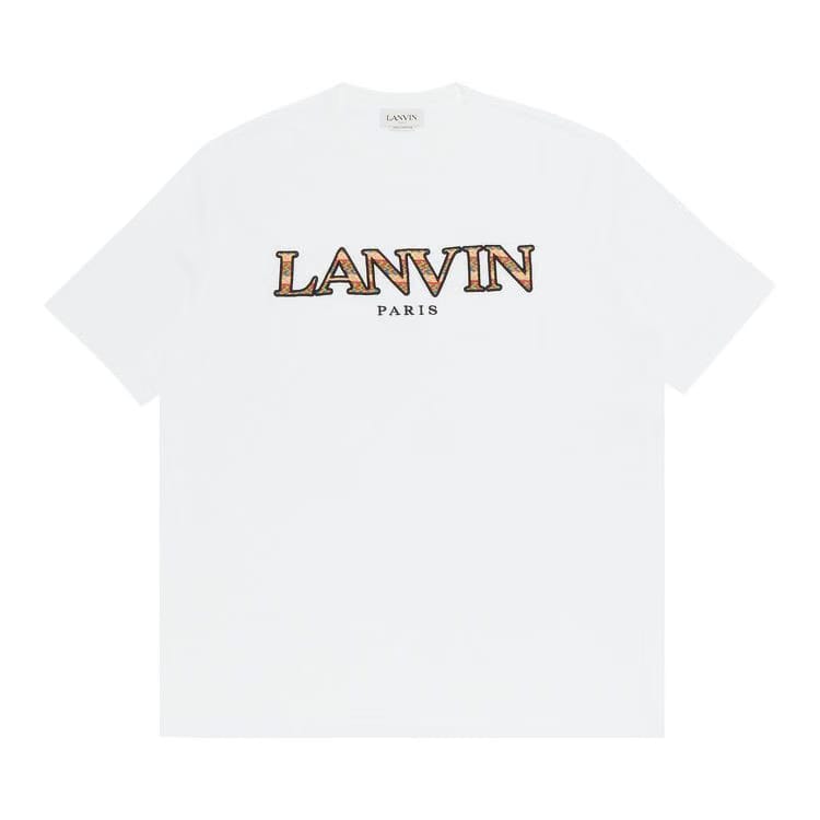 Lanvin Classic Curb T-Shirt Optic White