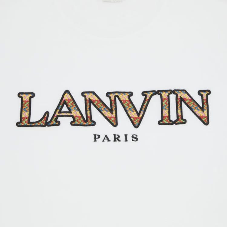 Lanvin Classic Curb T-Shirt Optic White