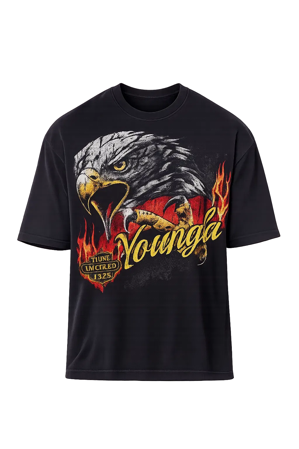 YoungLA Vintage Rock Tees Claws of Glory