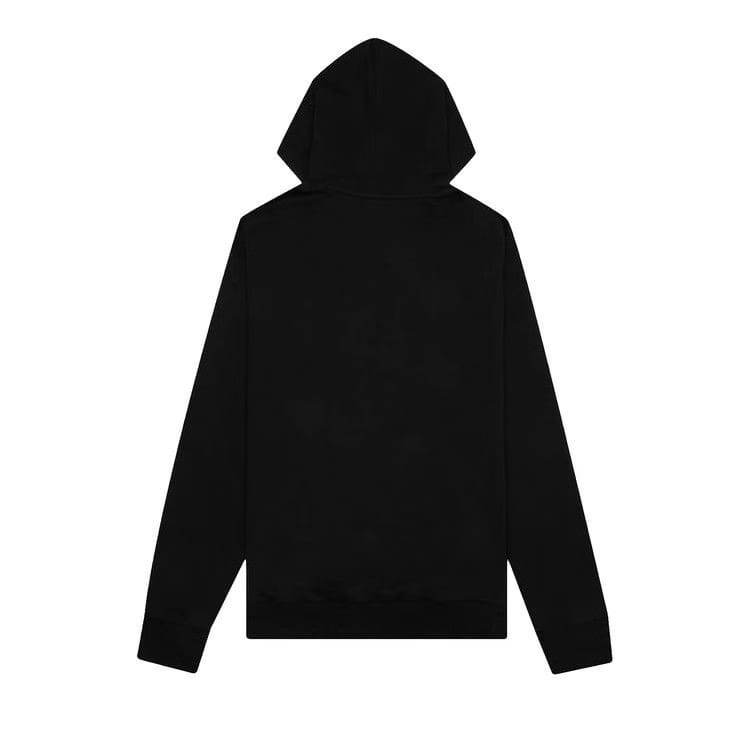 Balmain Silver Embossed Hoodie Noir/Argent