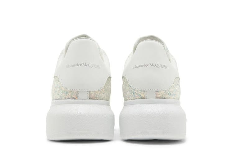 Alexander McQueen Wmns Oversized Sneaker 'Silver Glitter'