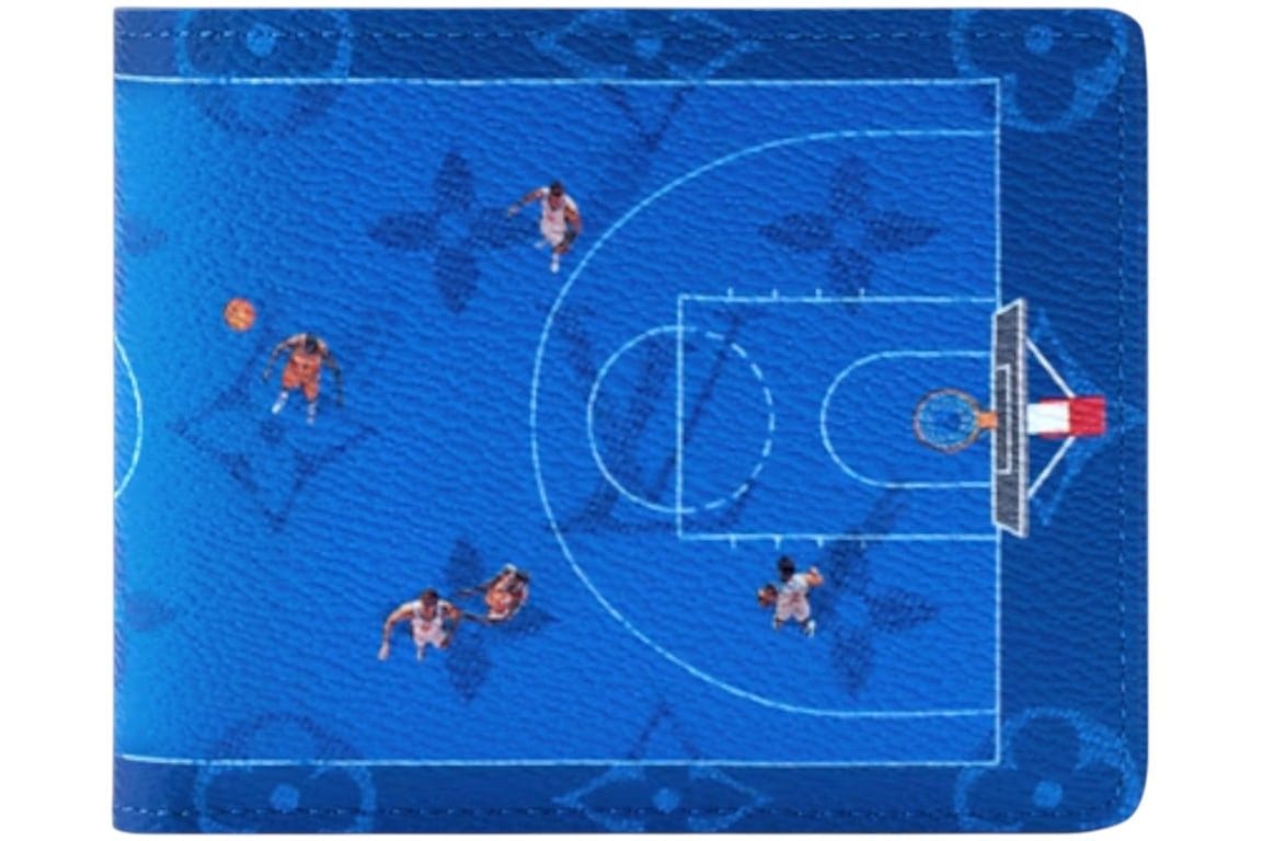 Louis Vuitton Basketball Slender Wallet Basketball/Blue