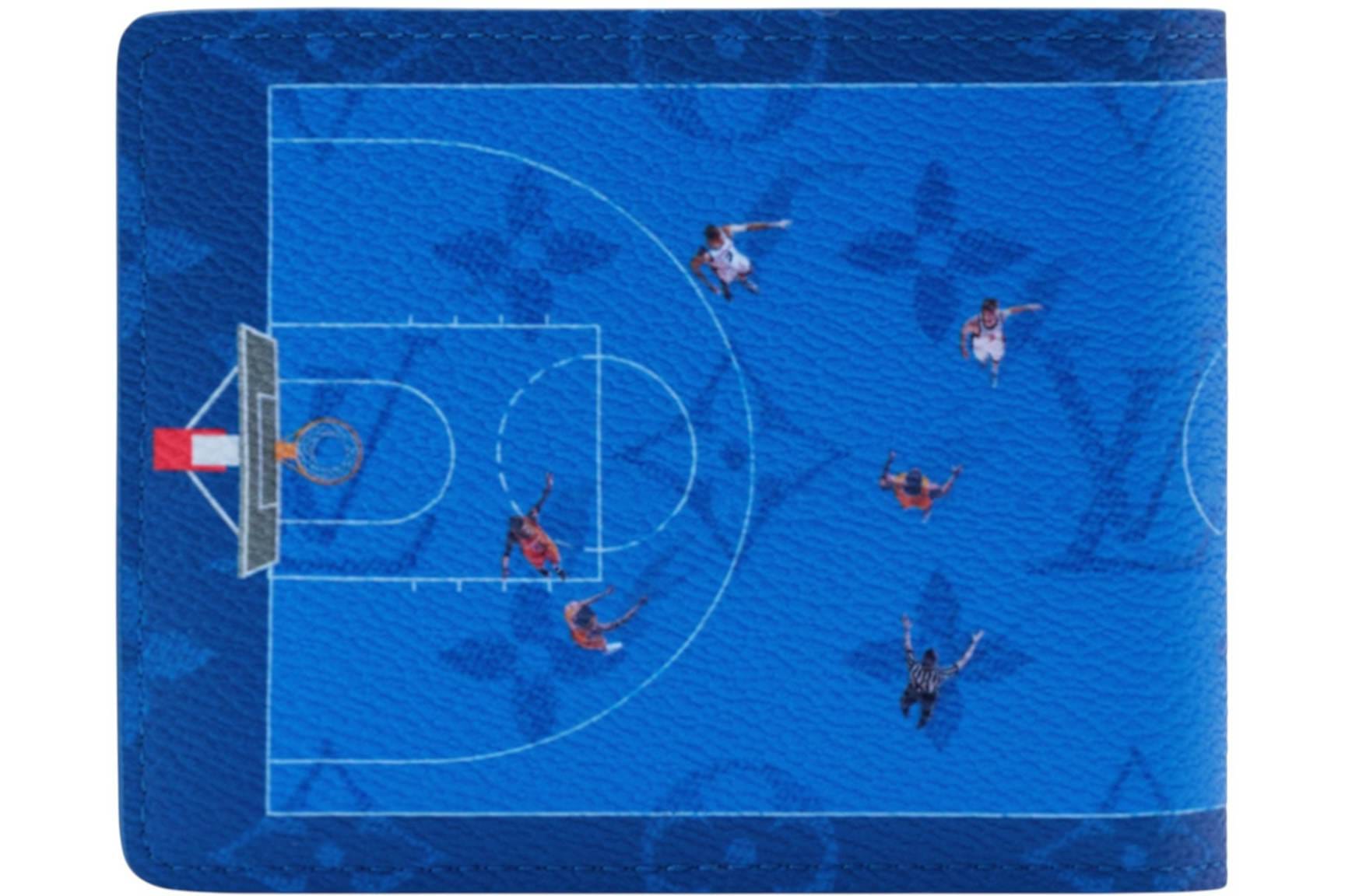 Louis Vuitton Basketball Slender Wallet Basketball/Blue