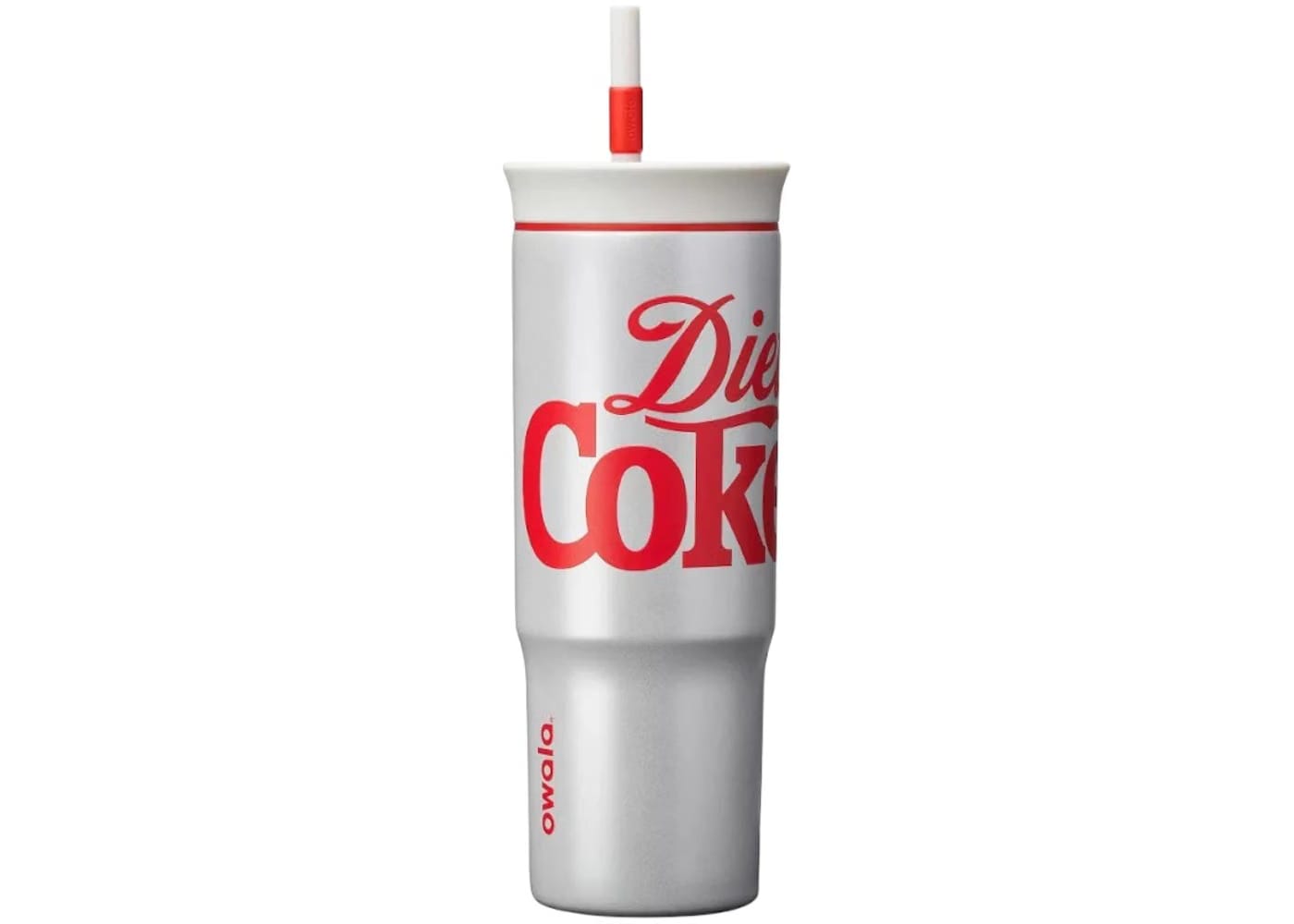 Owala x Diet Coke 24oz Special Edition Stainless Steel Straw Tumbler Classic Diet Coke