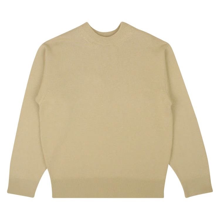Bottega Veneta Cashmere Crewneck Pullover Sweater Camel