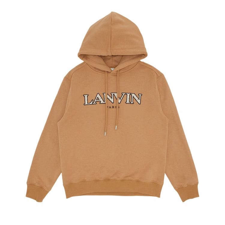 Lanvin Classic Fit Curb Hoody Latte