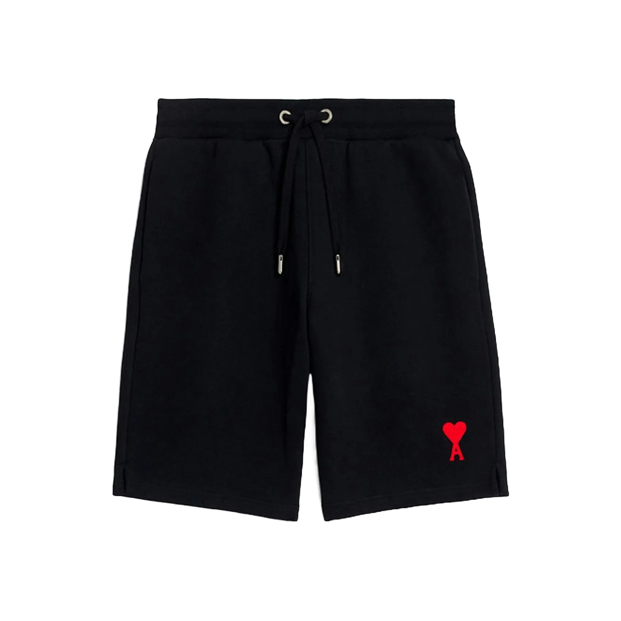 Ami Paris Tonal ADC Shorts Black/Red