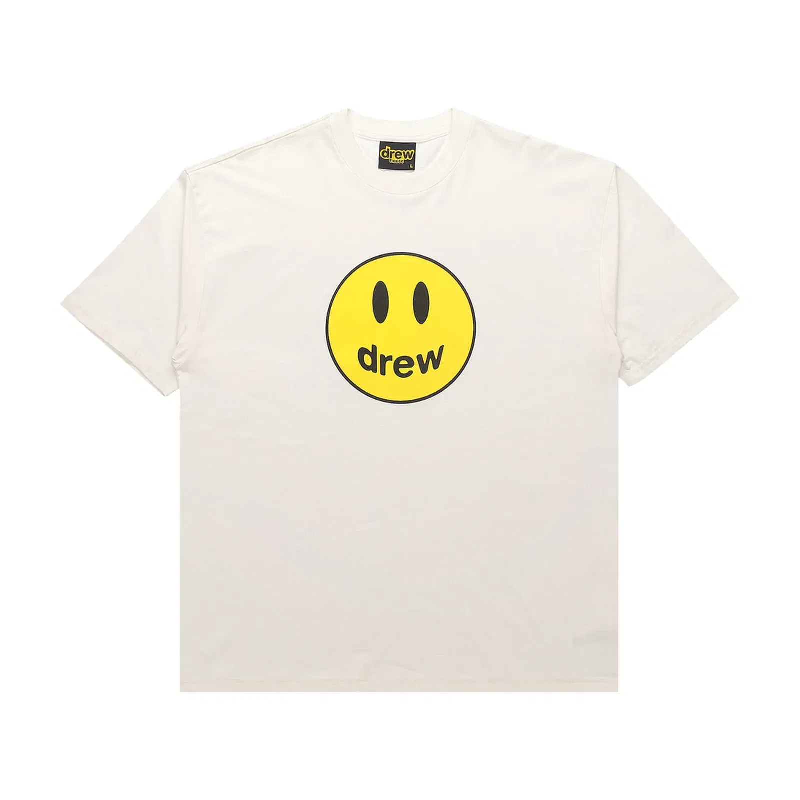 Drew House Mascot Shorts-Sleeve T-Shirt Off White