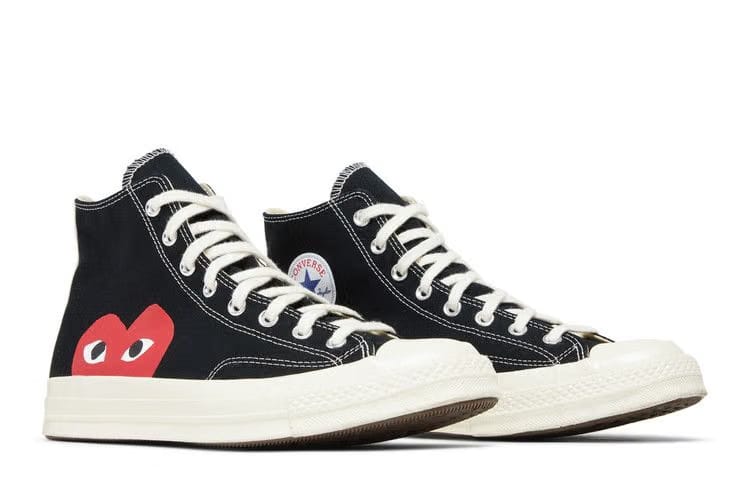 Comme des Garçons Play x Chuck 70 High Black 2015