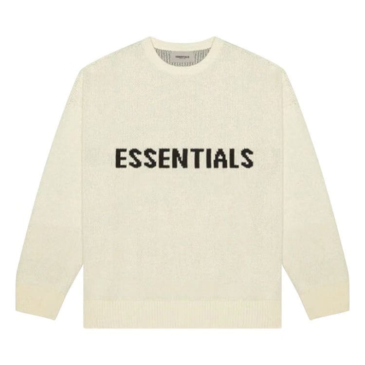 Fear of God Essentials Knit Sweater Buttercream