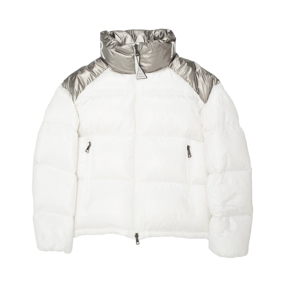 Moncler Cuscute Puffer Shiny Jacket White/Silver