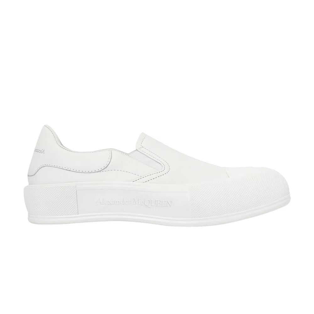 Alexander McQueen Deck Skate Triple White