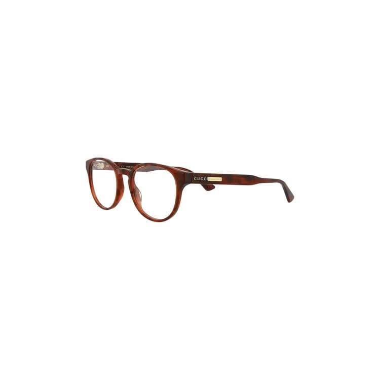Gucci Round Sunglasses Havana/Transparent