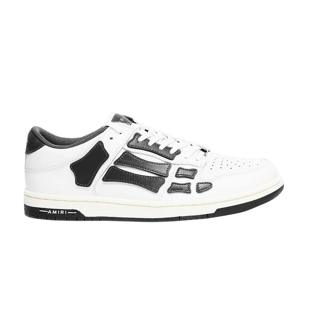 Amiri Skel Top Low White Black