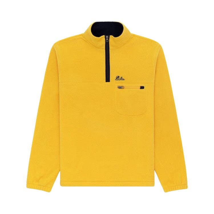 Aimé Leon Dore Quarter Zip Fleece Pullover Daffodil