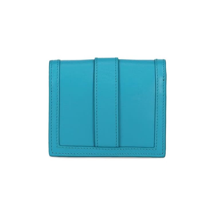 Versace Greca Goddess Chain Wallet Blue