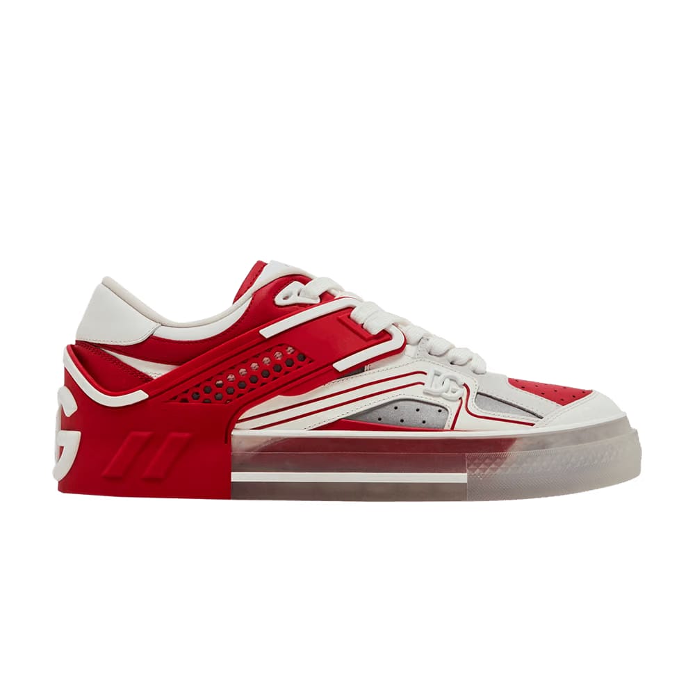 Dolce & Gabbana Custom 2.Zero Low Red Silver