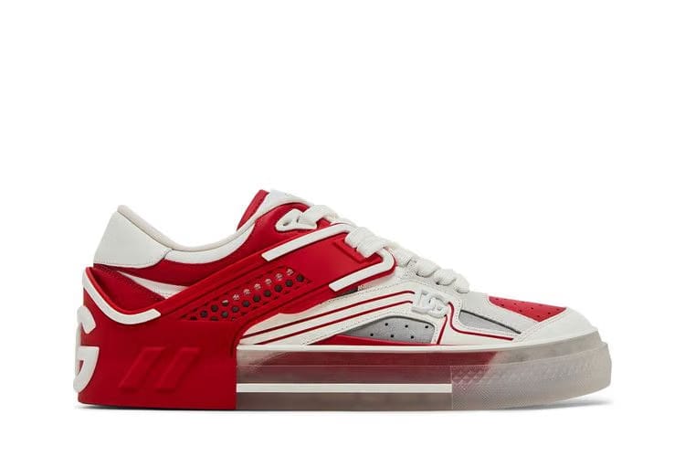 Dolce & Gabbana Custom 2.Zero Low Red Silver