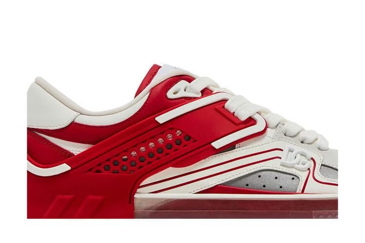 Dolce & Gabbana Custom 2.Zero Low Red Silver