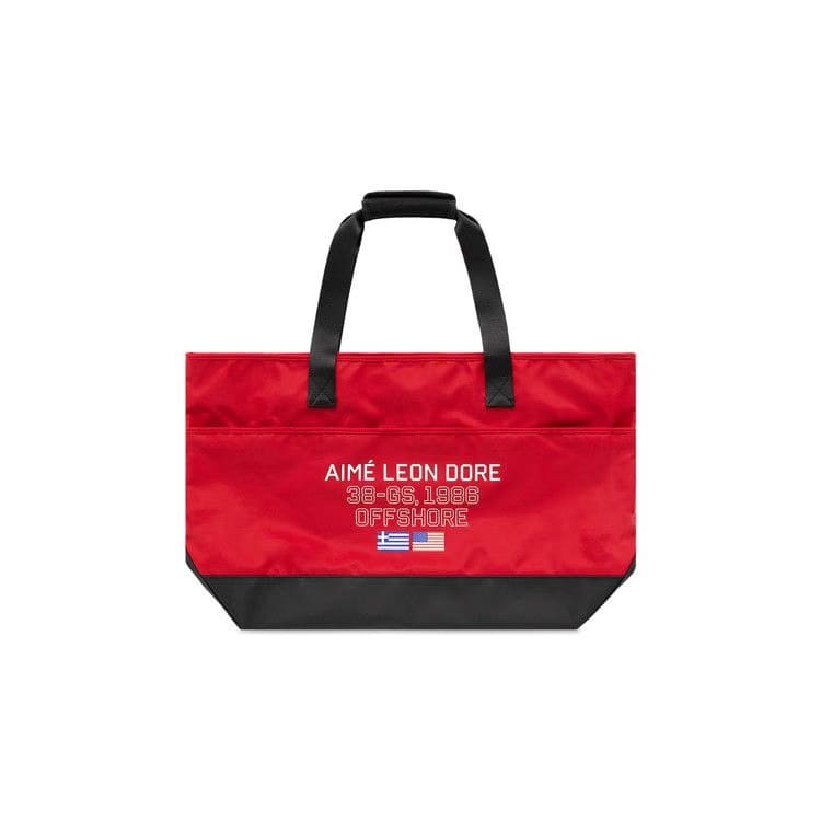 Aimé Leon Dore 38-GS Offshore Water-Resistant Tote Bag Red