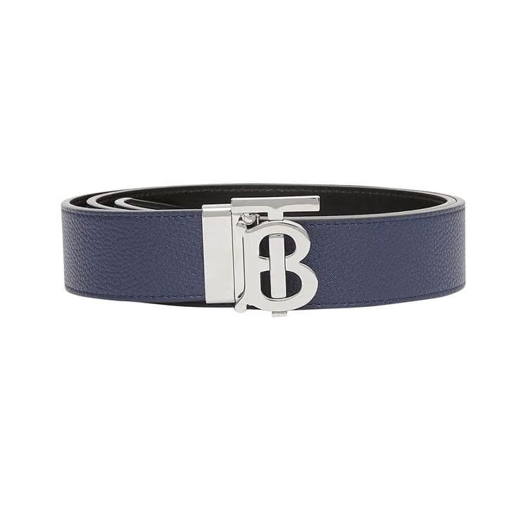Burberry Reversible Logo Buckle Belt Navy/Black