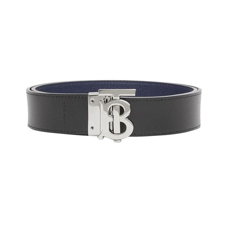 Burberry Reversible Logo Buckle Belt Navy/Black