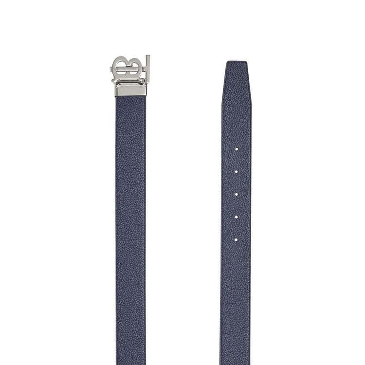 Burberry Reversible Logo Buckle Belt Navy/Black