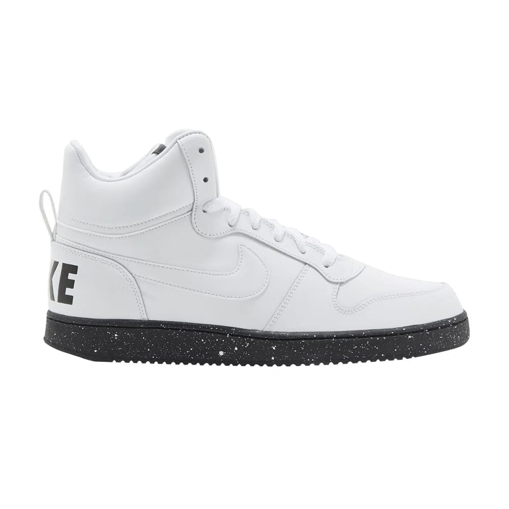 Nike Court Borough Mid White Black Speckled Sole