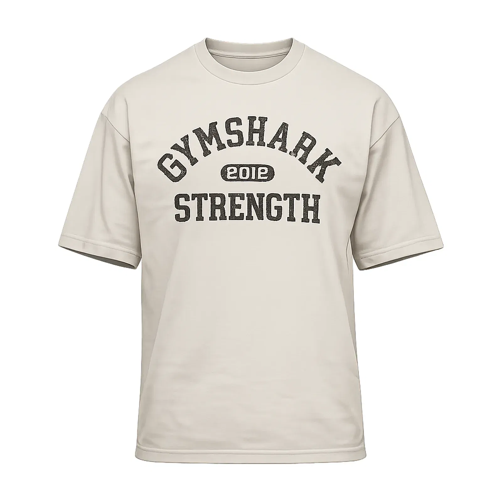 Gymshark 2012 Strength T-Shirt Pebble Grey