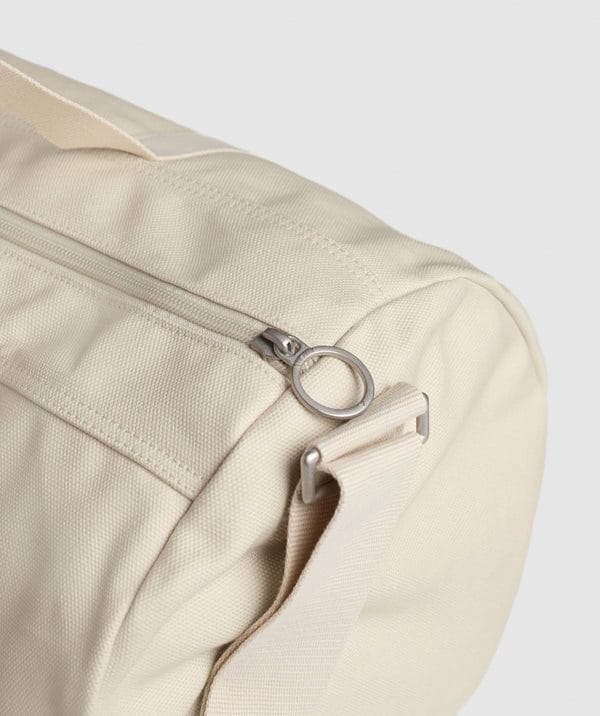 Gymshark Power Holdall Ecru White