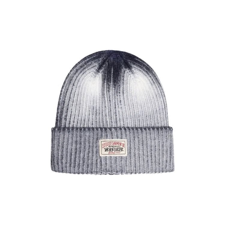 Stussy Workgear Spray Cuff Beanie Navy