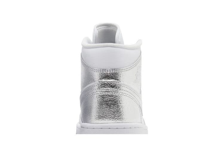 Air Jordan 1 Mid SE Metallic Silver