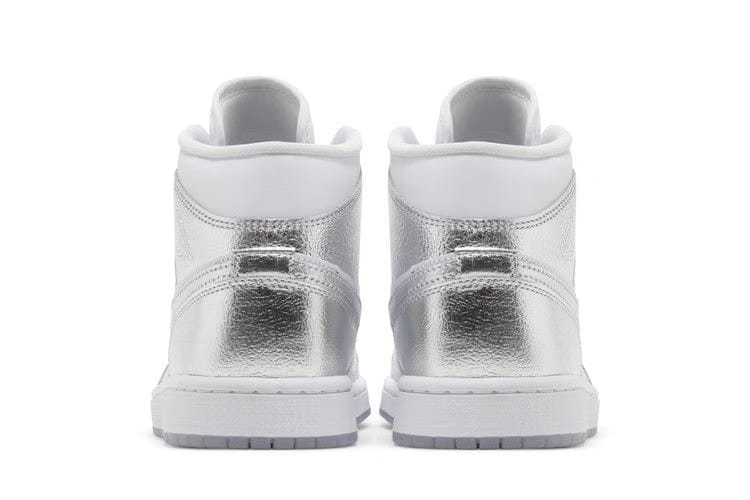 Air Jordan 1 Mid SE Metallic Silver