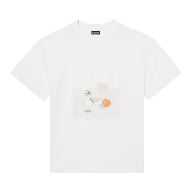 Jacquemus Le T-Shirt Tableau White