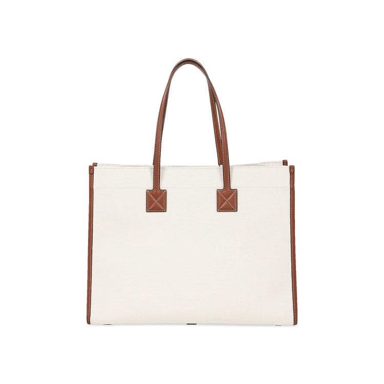 Burberry Shopper Bag Natural/Tan