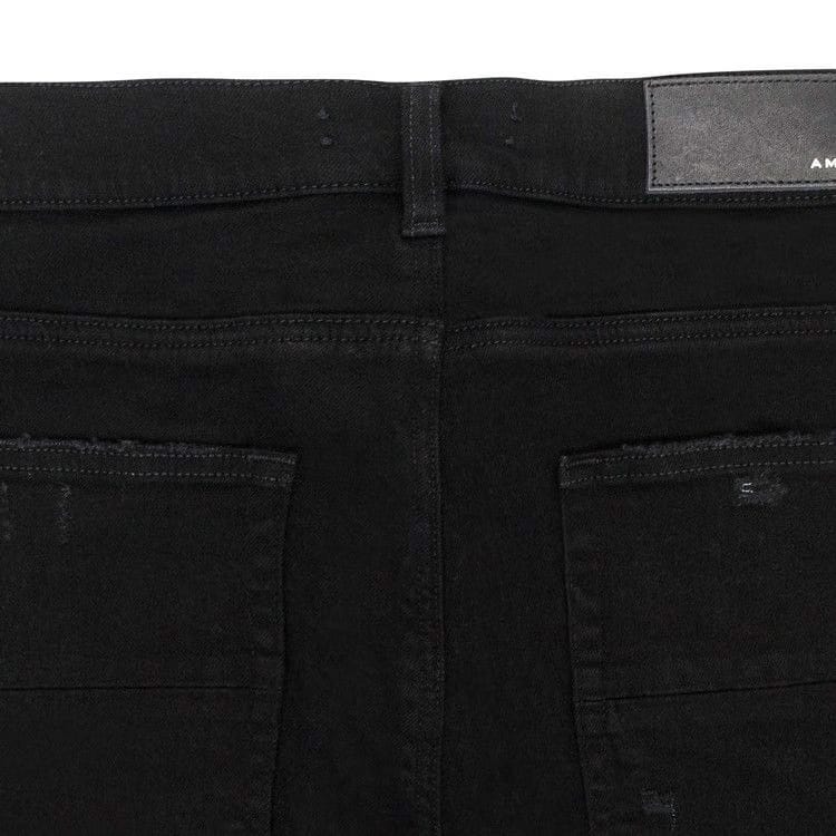 Amiri MX1 Skinny Jeans Black/Silver