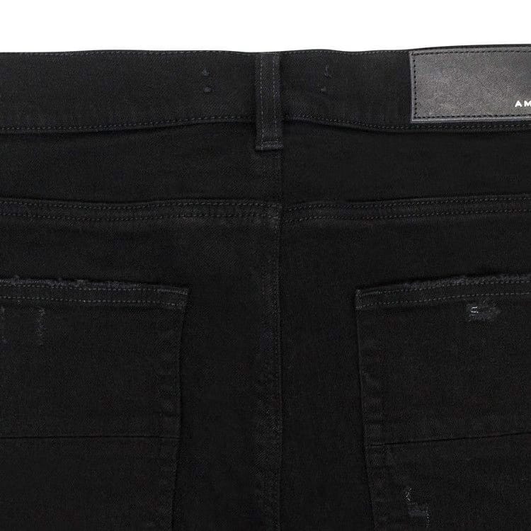 Amiri MX1 Skinny Jeans Black/Silver