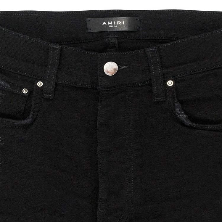 Amiri MX1 Skinny Jeans Black/Silver